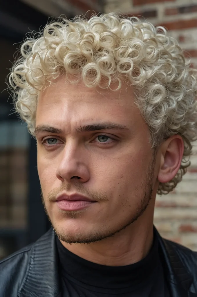 12 Curly Karen CutWhite American man curly Ka 3