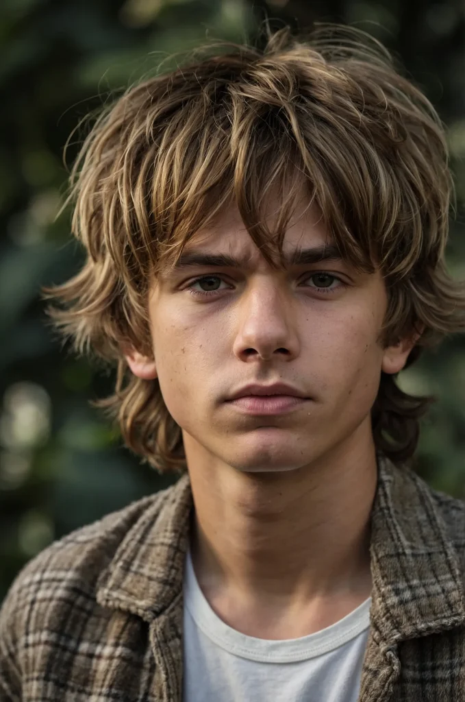 13 Layered ShaggyBoy with shaggy layered hair 2