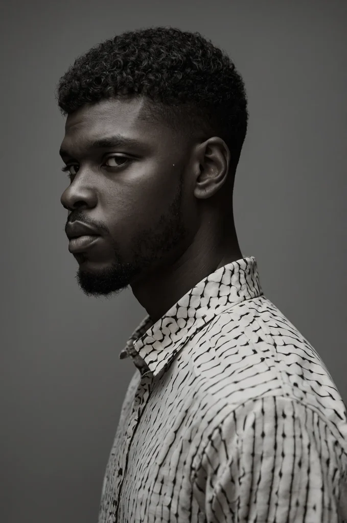 13 Shadow Fade Bowl CutA Black man with a sof 1