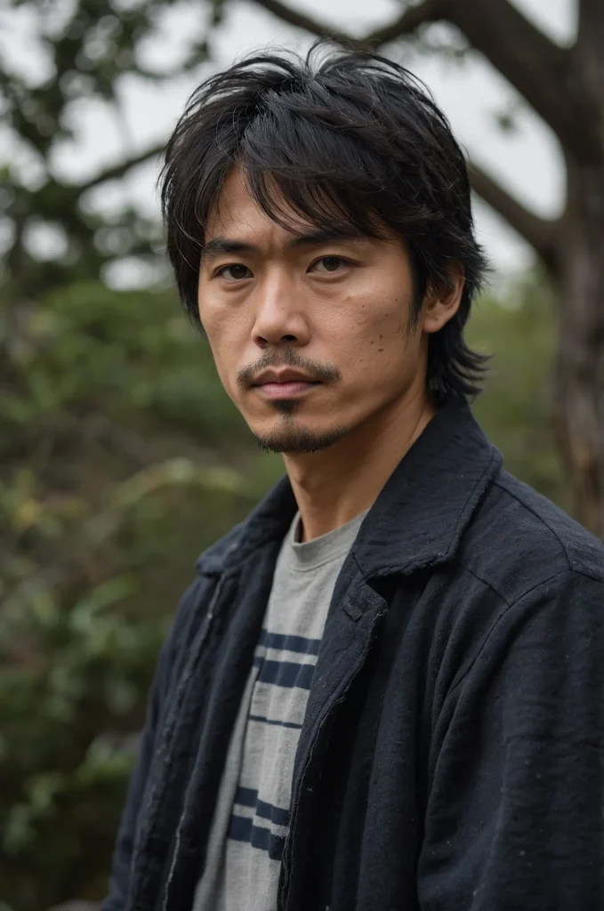 13 Shaggy Hime StyleJapaneseAmerican man with 2