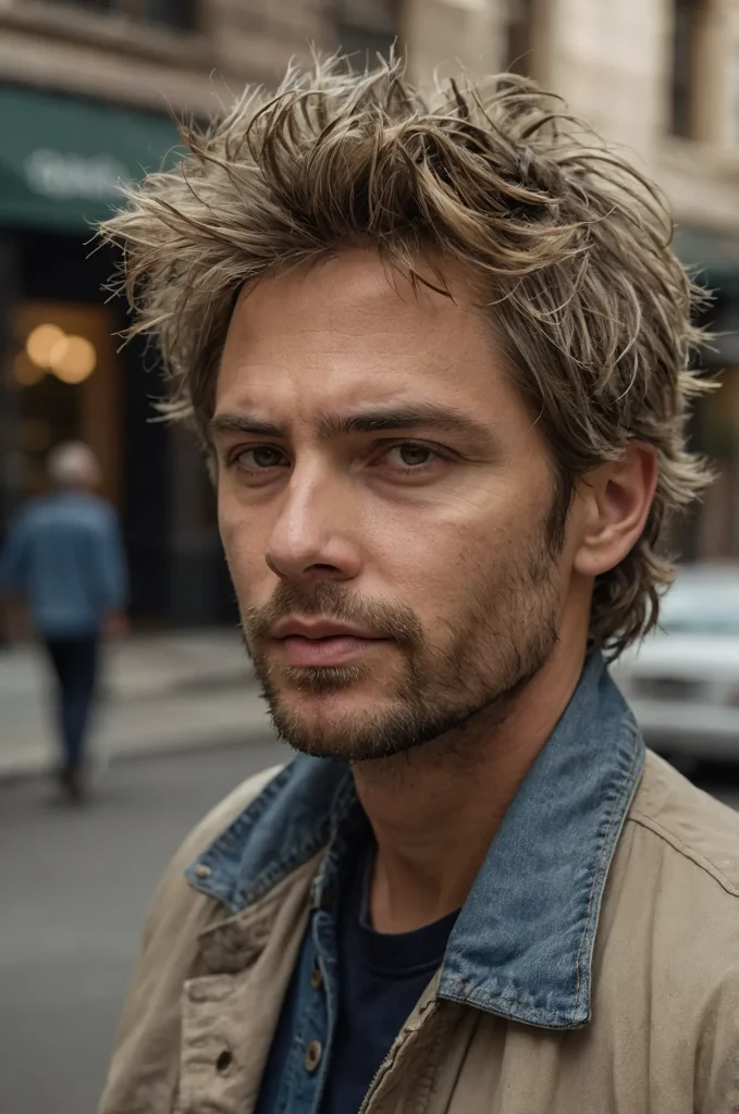 14 Messy Karen CutWhite American man messy Ka 3