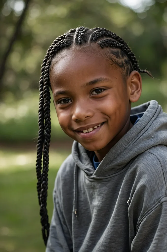 14 Twist BraidsA young Black boy with ropelik 2