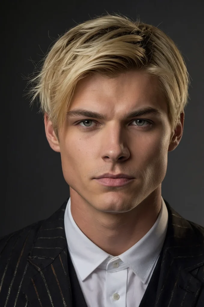 14 TwoTone Bull CutA realistic portrait of a 3