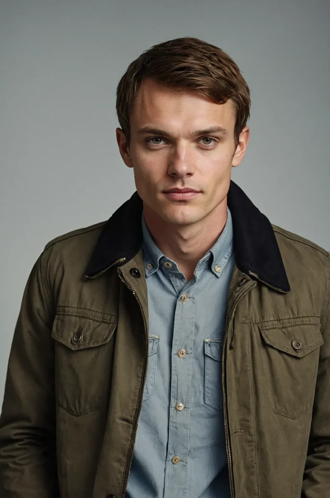 17 French CropA White American man with a sho 3