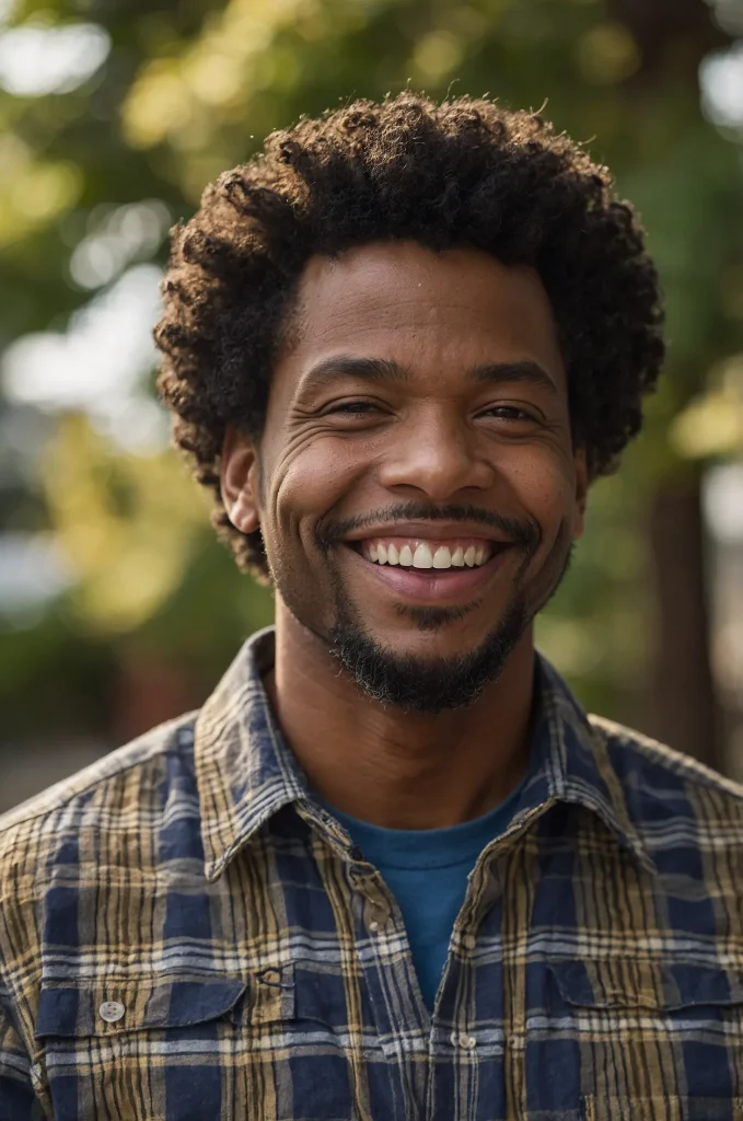 17 Karen Cut with TwistOut Black man with tw 2