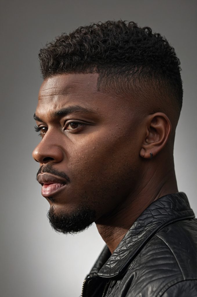 17 Textured Crop UndercutA realistic portrait 2