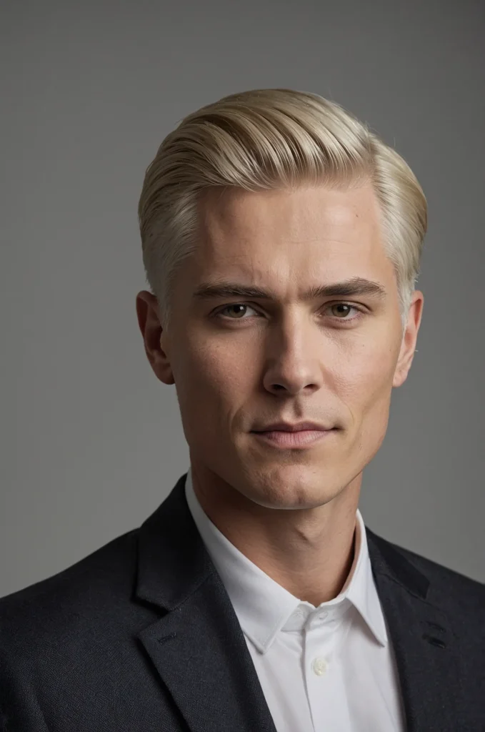 18 Karen Cut with Side PartWhite American man 0