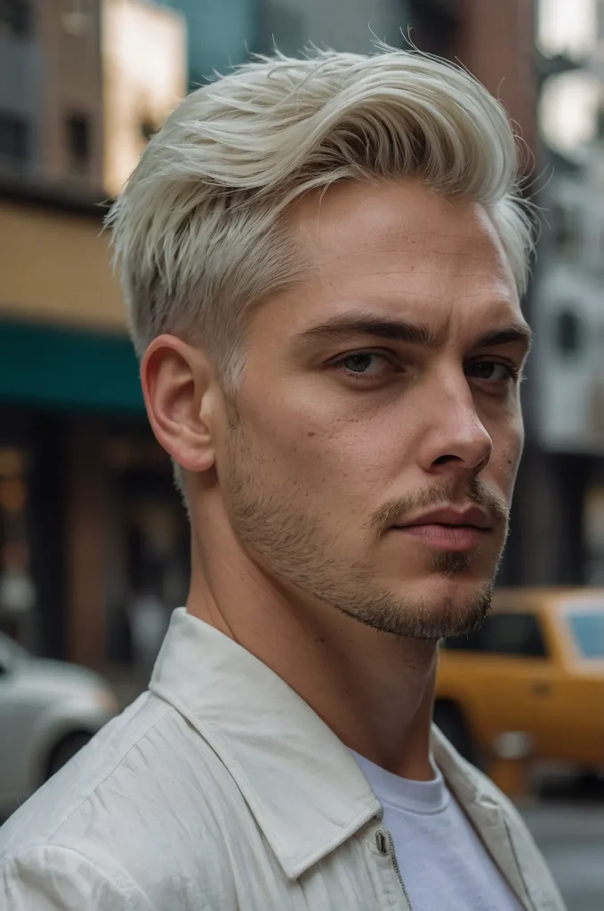 19 Asymmetrical Karen CutWhite American man a 1