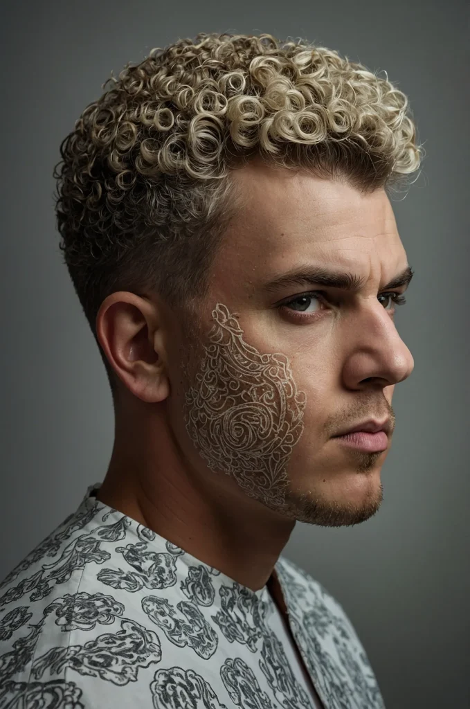 19 Broccoli Cut with DesignsA realistic portr 2