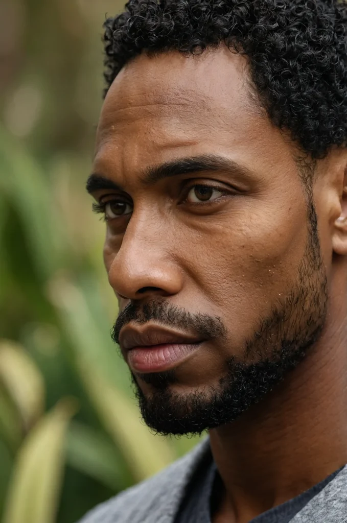 19 Sponge CaesarA Black man with short sponge 2