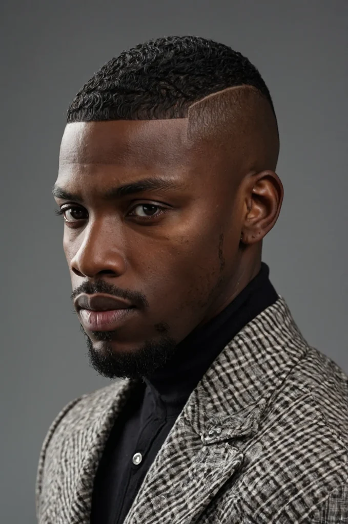 2 High Fade Bowl CutA Black man with a promin 0