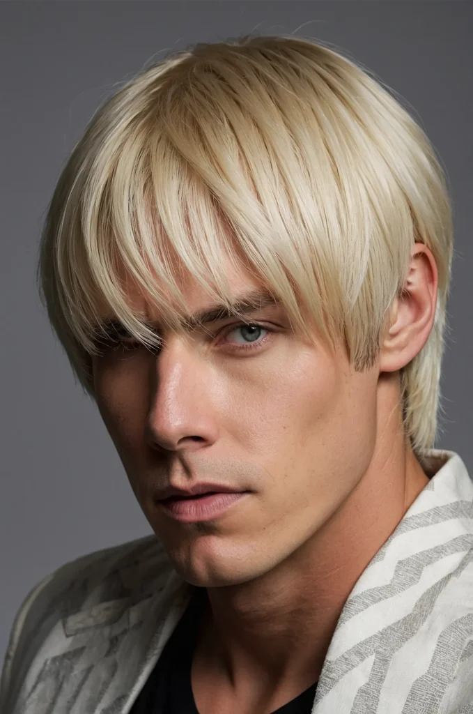 7 Angled Bob Karen CutWhite American man angl 0