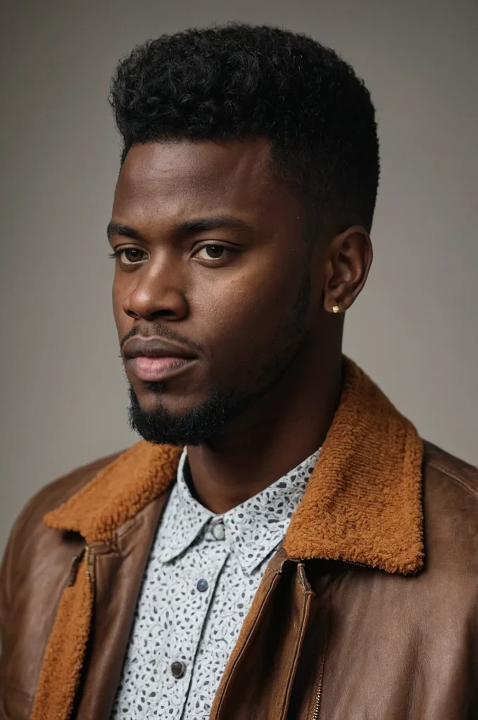 7 Chelsea Cut with Tapered SidesA Black man w 3