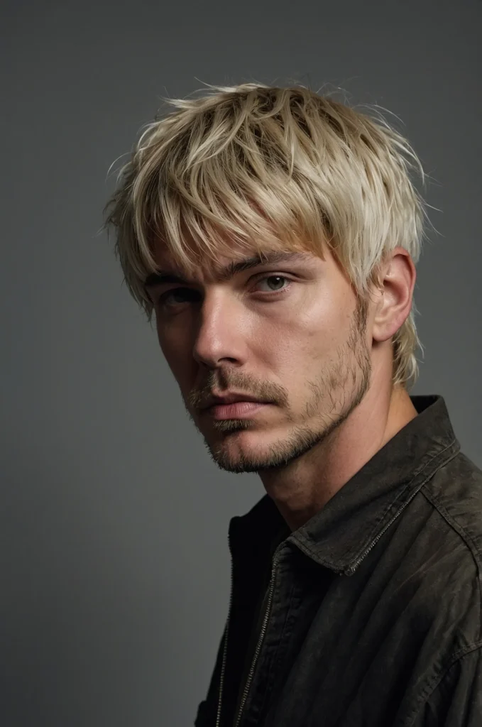 7 Messy Bowl CutWhite American man with tousl 1