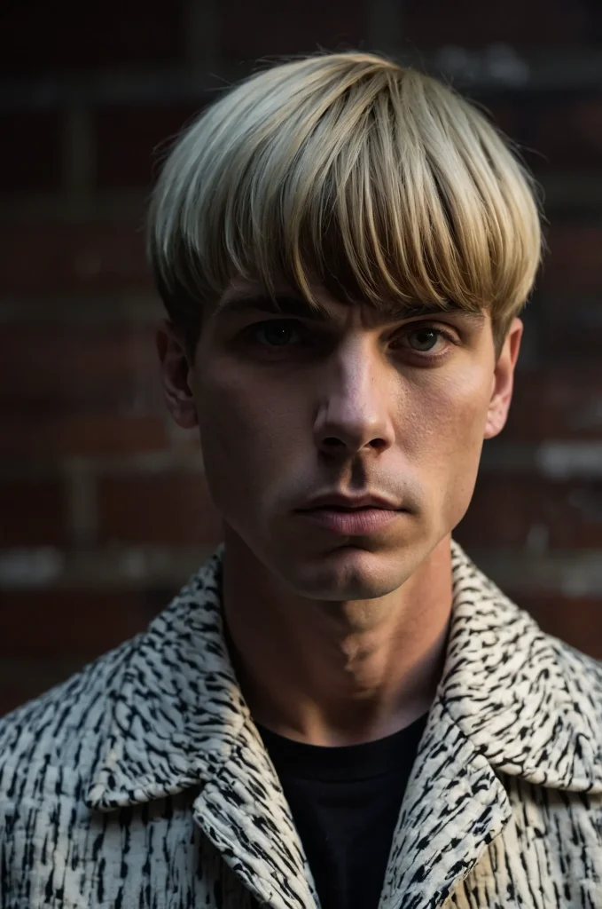 9 Disconnected Bowl CutWhite American man wit 2