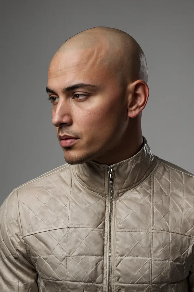 Bald Fade Textured CropTextured crop top wit 3