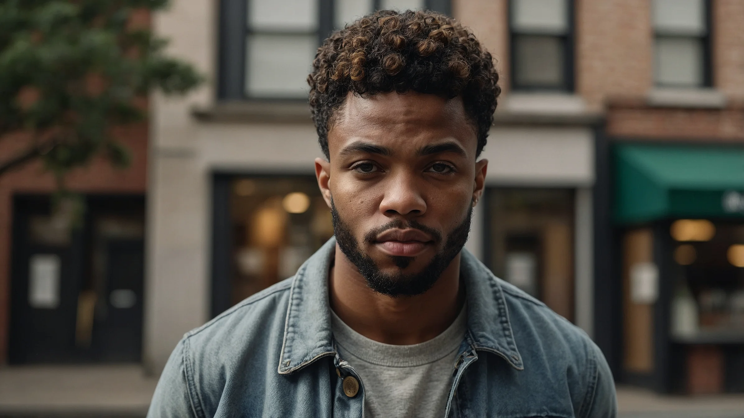 Black Men Broccoli Cut