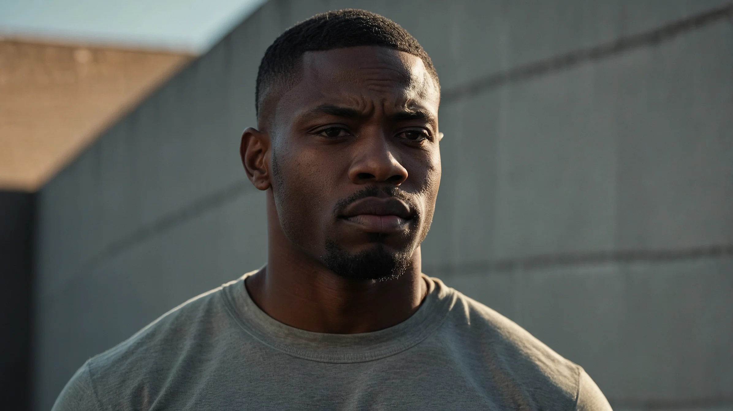 Black Men Millitary Cut