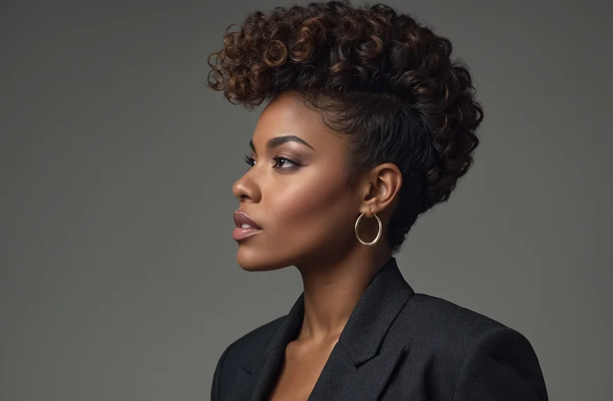 Black Women Wolf CUt