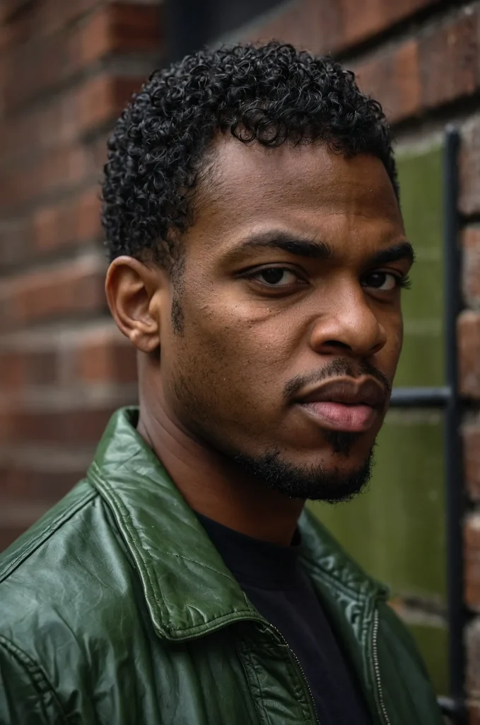 Broccoli Cut with Burst Fade A Black America 1