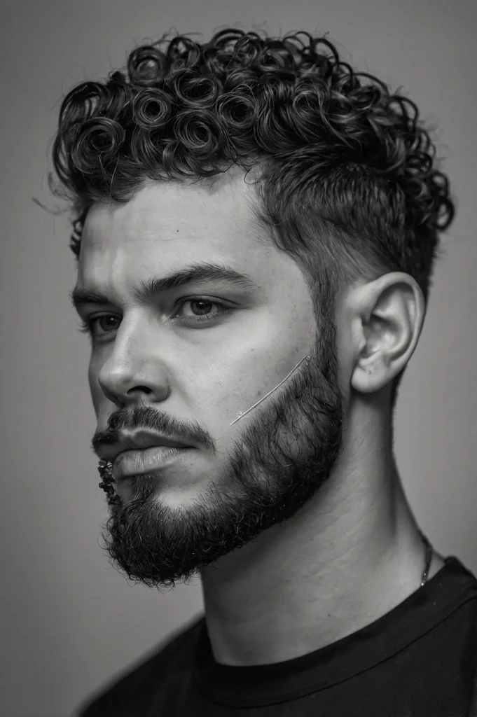 Burst Taper Part Line CurlsClean part etche 1