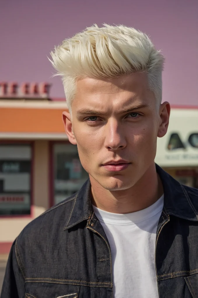 Ice Cream Cut with Fringe realistic portrait 0