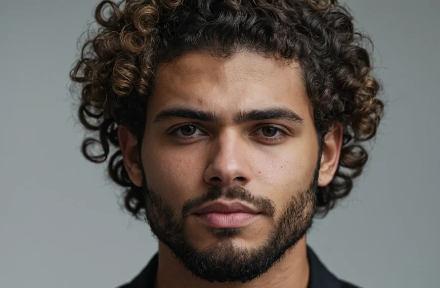 Low Fade Curly Hair