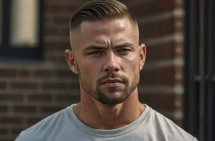 Mens Millitary Hair cut