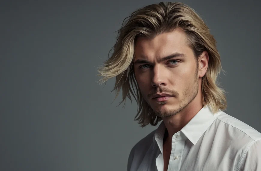 Mens Mullet Cut