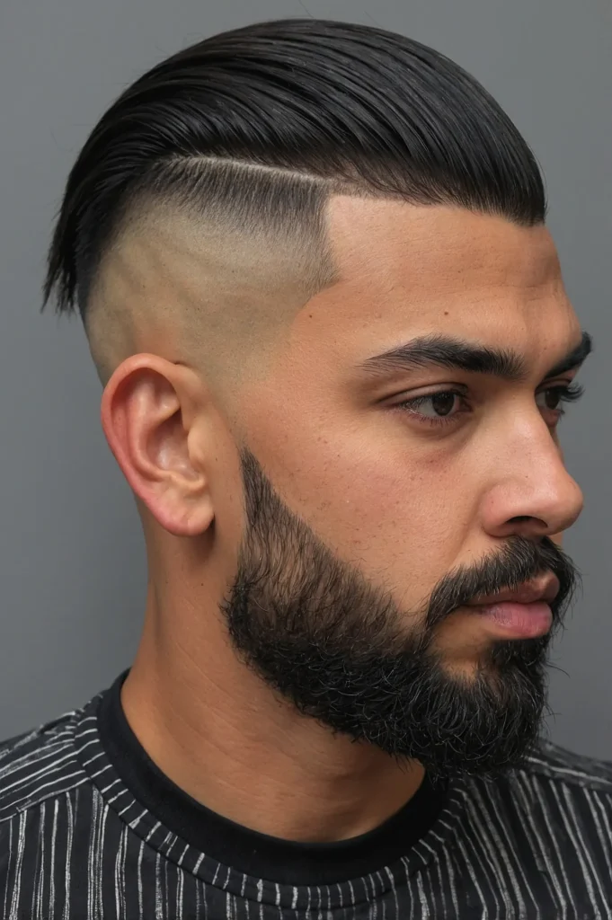 Mid Bald Fade Fluffy FringeFluffy straight f 3