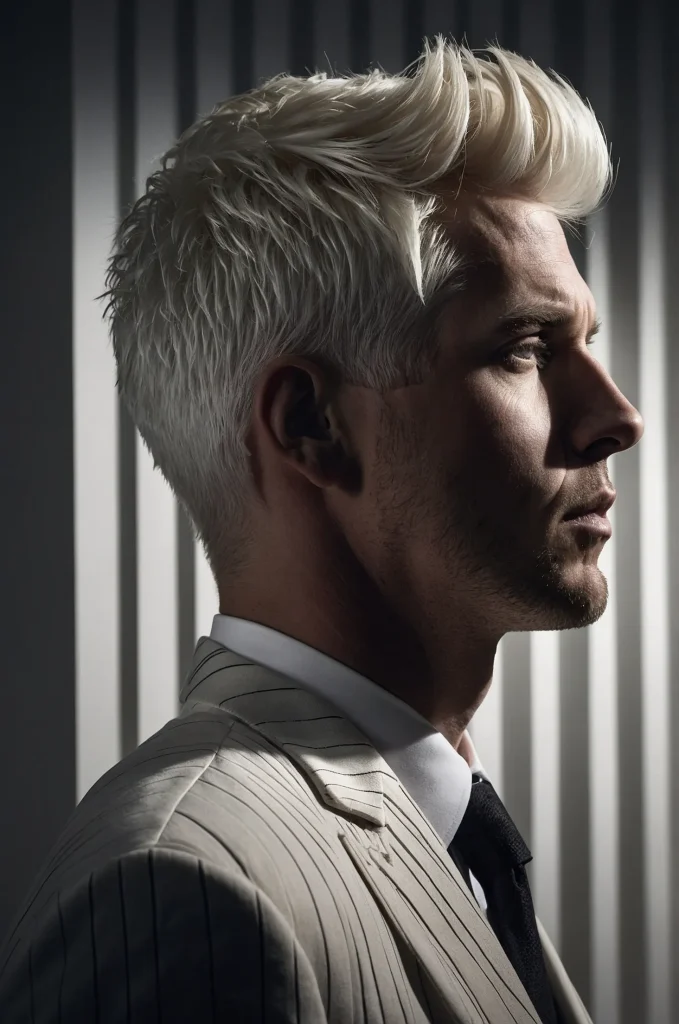 Sculpted Mod CutWhite American man with a Mod 3