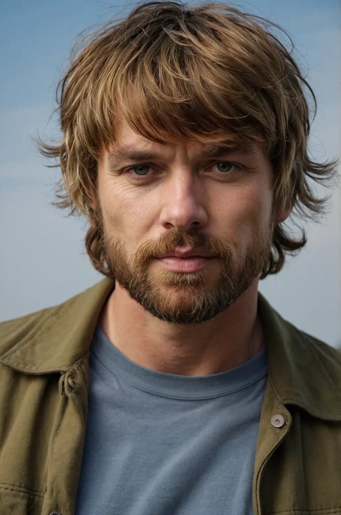 Shaggy FringeA White American man with a shag 1