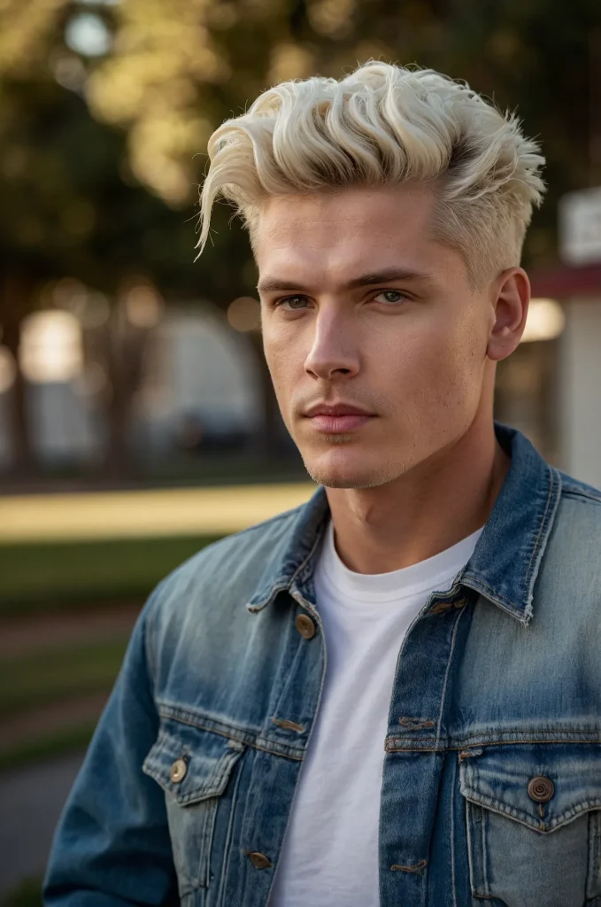 Wavy Ice Cream Cut realistic portrait of a W 1