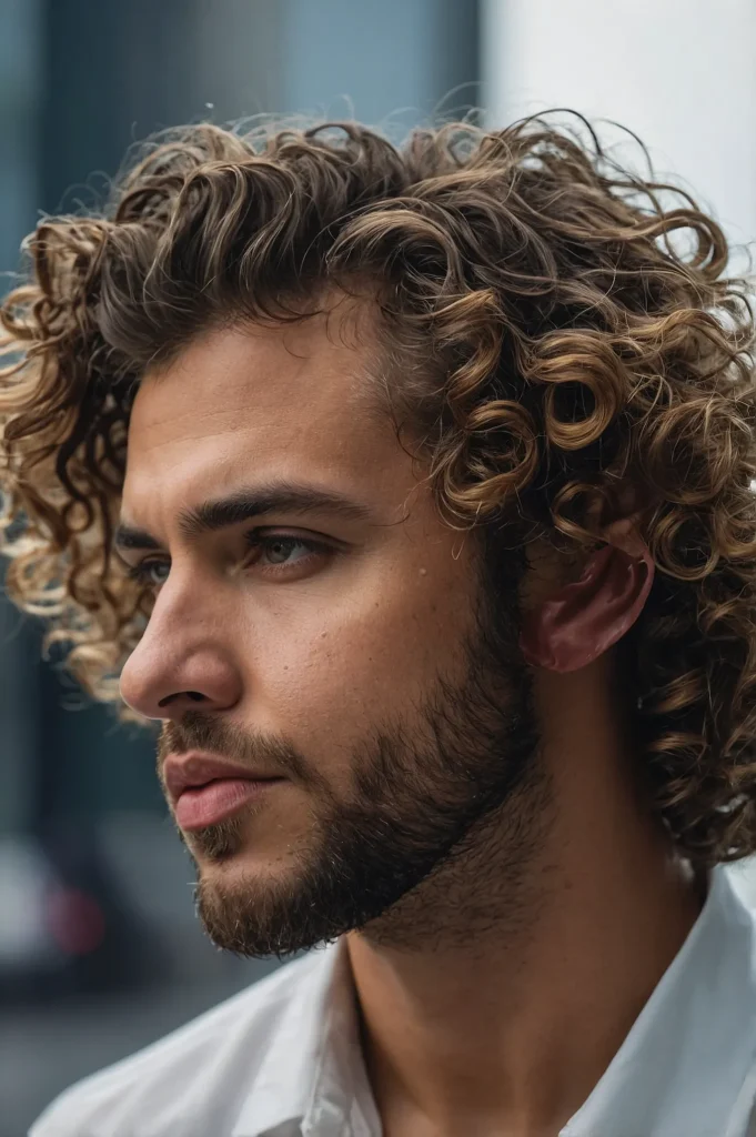 Wet Curls BlownOut Volume FadeMan with wetlo 1